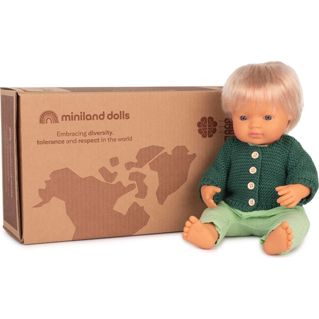 15" Caucasian Baby Doll with Clothes - Dolls - 1