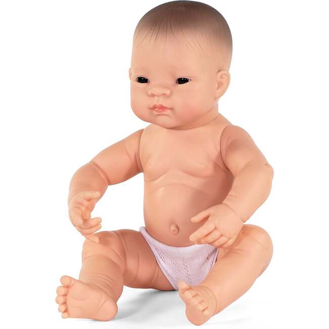 Newborn Baby Girl Doll - Asian - 15 3/4"