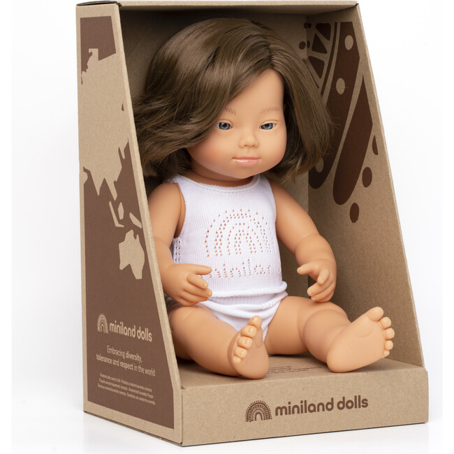 Baby Doll, Caucasian Girl with Down Syndrome