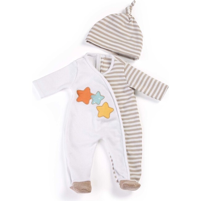 Gender Neutral Pajamas Outfit for 15 3/4" Baby Doll