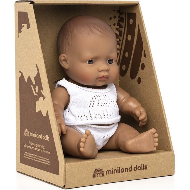 8.25'' Baby Doll Hispanic, Boy - Dolls - 2