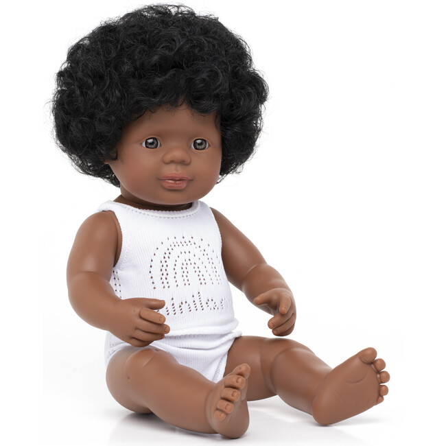 15'' Baby Doll African American, Girl - Dolls - 1