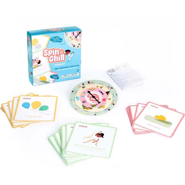 Spin & Chill - Yoga & Relaxation Activity for Ages 2 - 7 Years