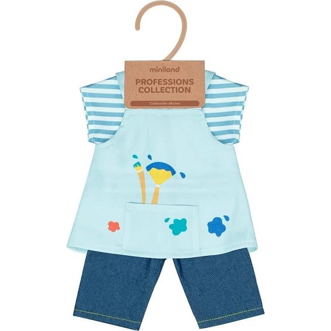 Careers Collection - Artist Doll Outfit with Painting Smock & Pants for 15" Baby Dolls - Doll Accessories - 2