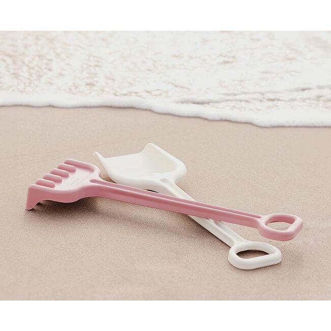 ECO Sand Bundle Long Handled Rake & Spade with 4 Sand Molds - Outdoor Games - 4