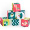 Feel to Learn: Soft Rattle Stacking Cubes 6 Piece Set - Developmental Toys - 2 - thumbnail