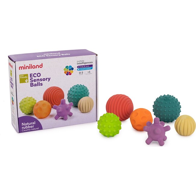 ECO Sensory Balls - 6 Piece Set