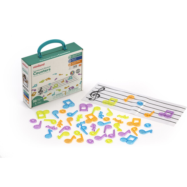 Translucent Musical Counters - Developmental Toys - 1