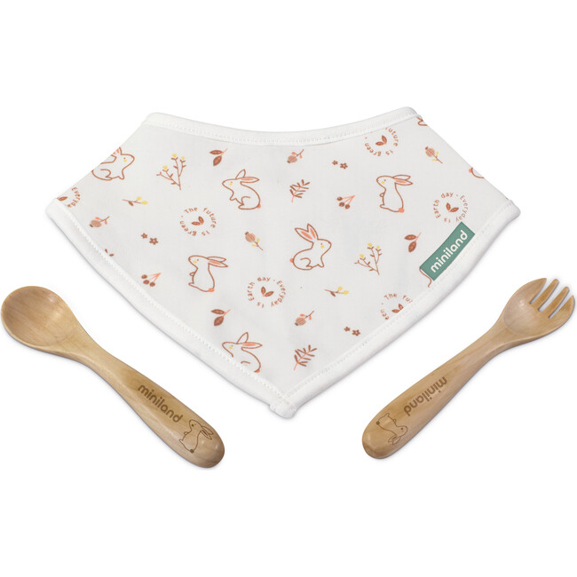 Natur Picneat, Bunny - Bibs - 1