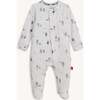 Magnetic Footie LOVE YOU A BOT - Footie Pajamas - 1 - thumbnail