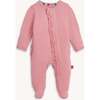 Magnetic Footie with Ruffles TICKLED PINK - Footie Pajamas - 1 - thumbnail