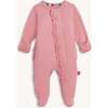 Magnetic Footie with Ruffles TICKLED PINK - Footie Pajamas - 2