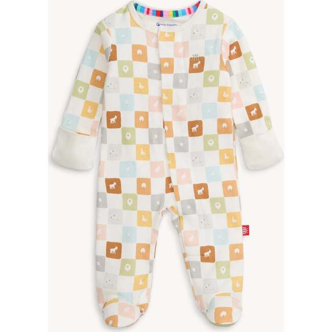 Magnetic Footie CHECKMATE - Footie Pajamas - 4