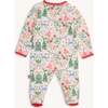 Magnetic Footie SUG PLUM DREAM - Footie Pajamas - 5