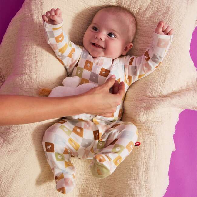 Magnetic Footie CHECKMATE - Footie Pajamas - 6