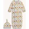 Magnetic Gown & Hat Set CHECKMATE - Nightgowns - 2
