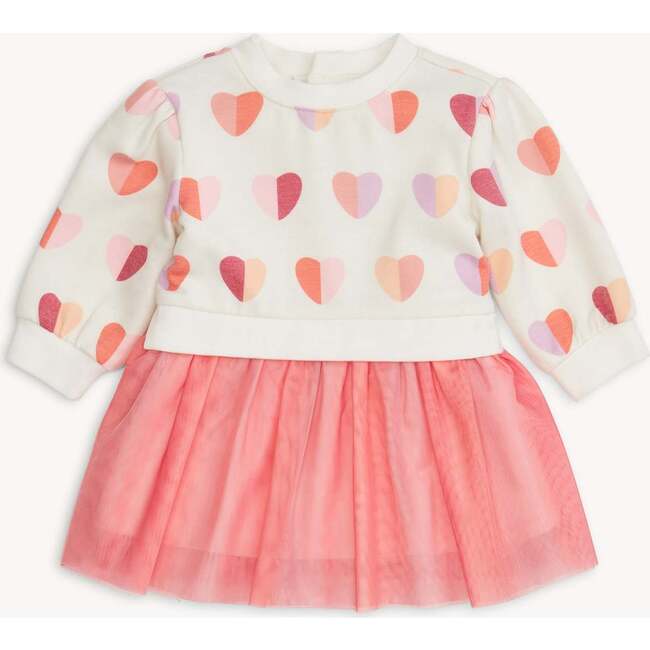 Magnetic Sweatshirt Tutu Dress HEARTS