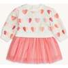 Magnetic Sweatshirt Tutu Dress HEARTS - Dresses - 1 - thumbnail