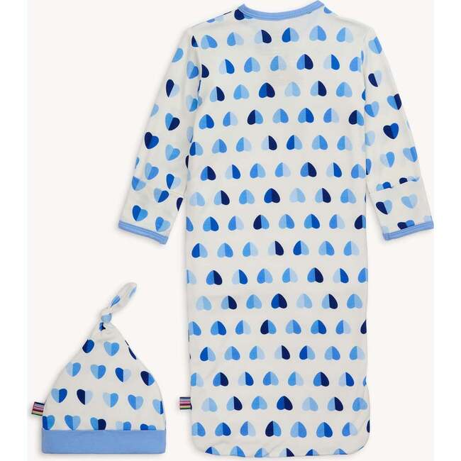 Magnetic Gown & Hat Set BLUE XOXO - Nightgowns - 3