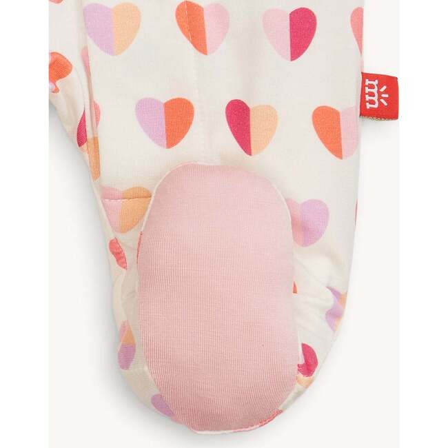 Magnetic Footie PINK XOXO - Footie Pajamas - 4
