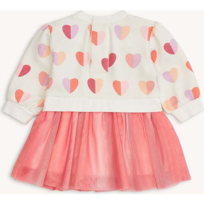 Magnetic Sweatshirt Tutu Dress HEARTS - Dresses - 2