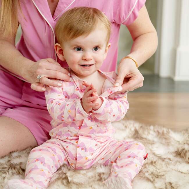 Magnetic Footie PINK APRES CHIC - Footie Pajamas - 3