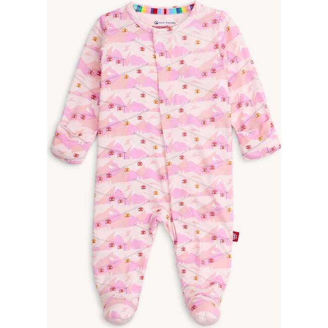 Magnetic Footie PINK APRES CHIC - Footie Pajamas - 4