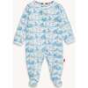Magnetic Footie BLUE APRES CHIC - Footie Pajamas - 1 - thumbnail