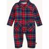 Magnetic Polo Romper HOLIDAY PLAID - Rompers - 1 - thumbnail