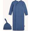 Magnetic Gown & Hat Set BANBRIDGE BLUE - Nightgowns - 1 - thumbnail