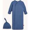 Magnetic Gown & Hat Set BANBRIDGE BLUE - Nightgowns - 2