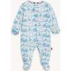 Magnetic Footie BLUE APRES CHIC - Footie Pajamas - 4