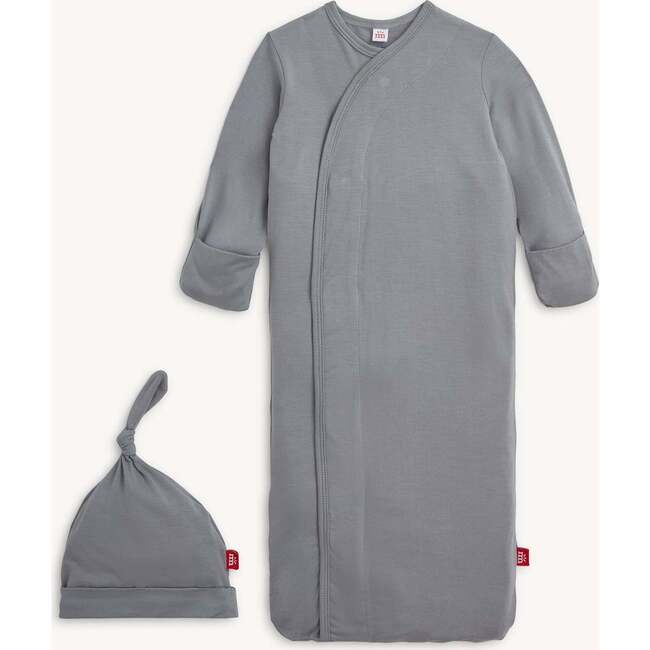 Magnetic Gown & Hat Set ARCTIC GREY