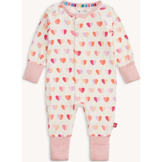 Magnetic Convertible Coverall PINK XOXO - Rompers - 2