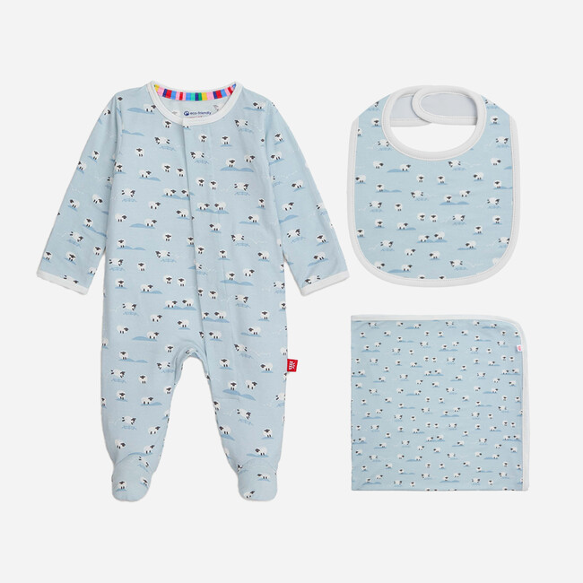 Goodnight Baby Gift Set BA BA BLUE - Mixed Apparel Set - 2