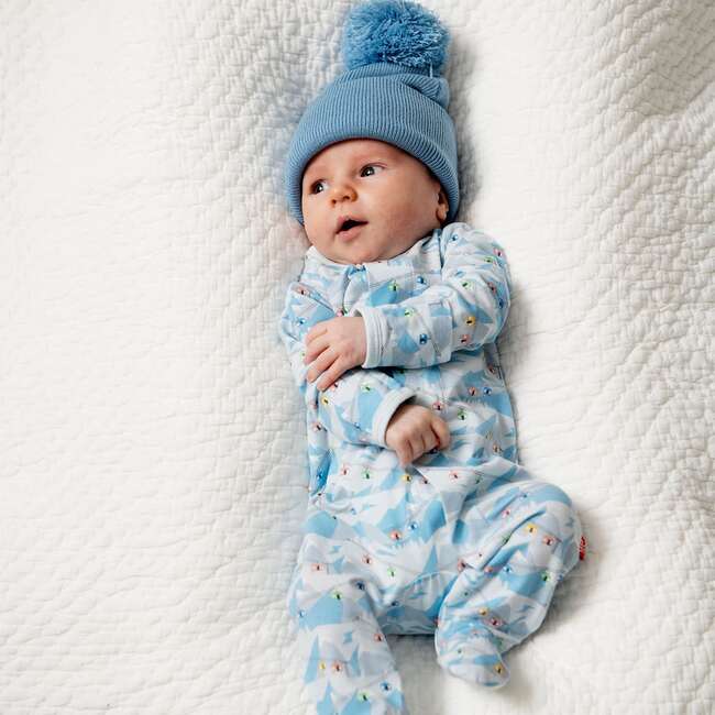 Magnetic Footie BLUE APRES CHIC - Footie Pajamas - 6