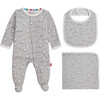 Goodnight Baby Gift Set BA BA GREY - Mixed Apparel Set - 2