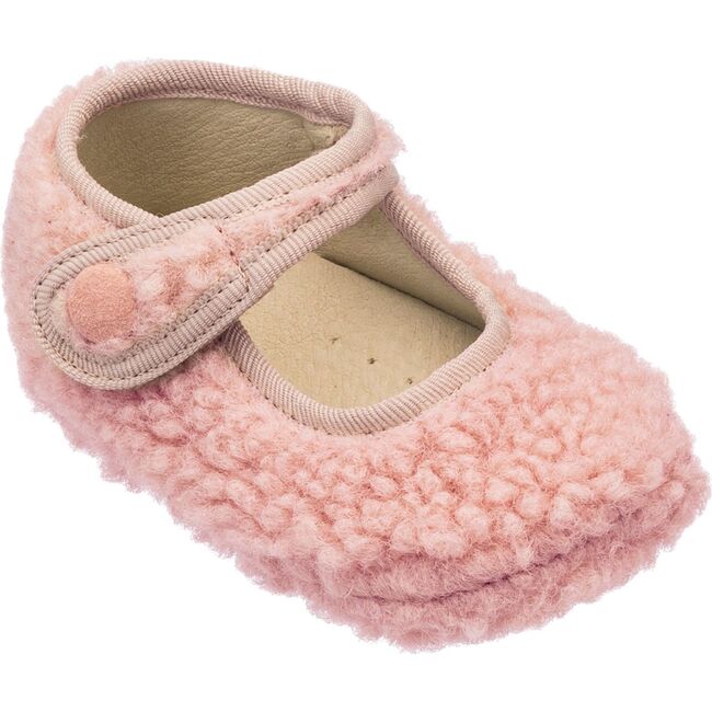 Shearling Baby Mary Jane, Pink