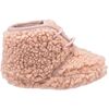 Shearling Baby Bootie, Pink - Booties - 3