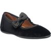 Velvet Bow Mary Jane, Black - Mary Janes - 2