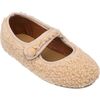 Shearling Mary Jane, Beige - Mary Janes - 4