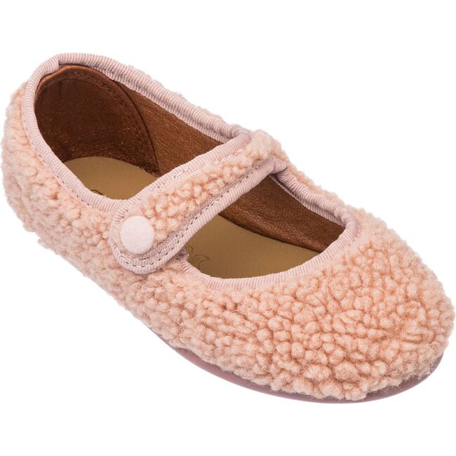 Shearling Mary Jane, Pink - Mary Janes - 4