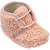 Shearling Baby Bootie, Pink - Booties - 5