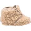 Shearling Baby Bootie, Beige - Booties - 2