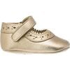 Mellie Baby Mary Jane, Gold - Mary Janes - 3 - thumbnail