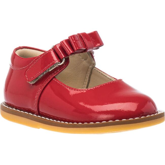 Mary Jane with Bow Toddler, Red