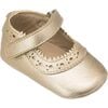 Mellie Baby Mary Jane, Gold - Mary Janes - 4 - thumbnail