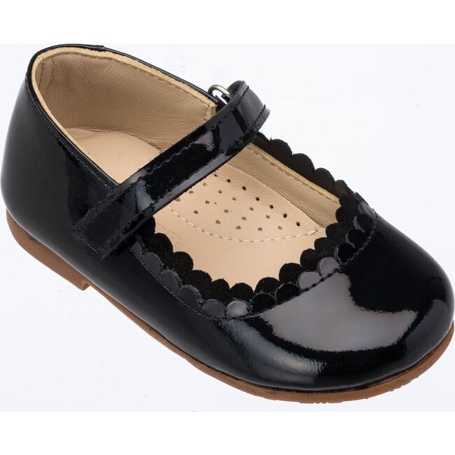 Aria Flat Toddler Patent, Black