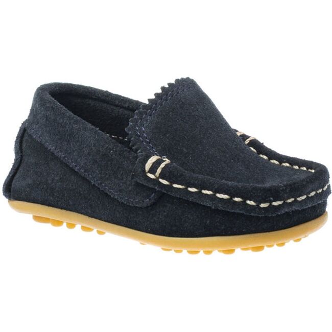 Antton Driver Moc Toddlers Suede, Blue