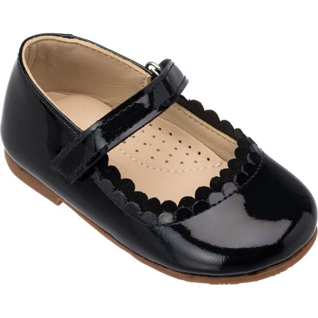 Aria Flat Toddler Patent, Black - Flats - 4